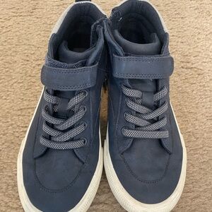 Cat & Jack Navy High-Top Sneakers